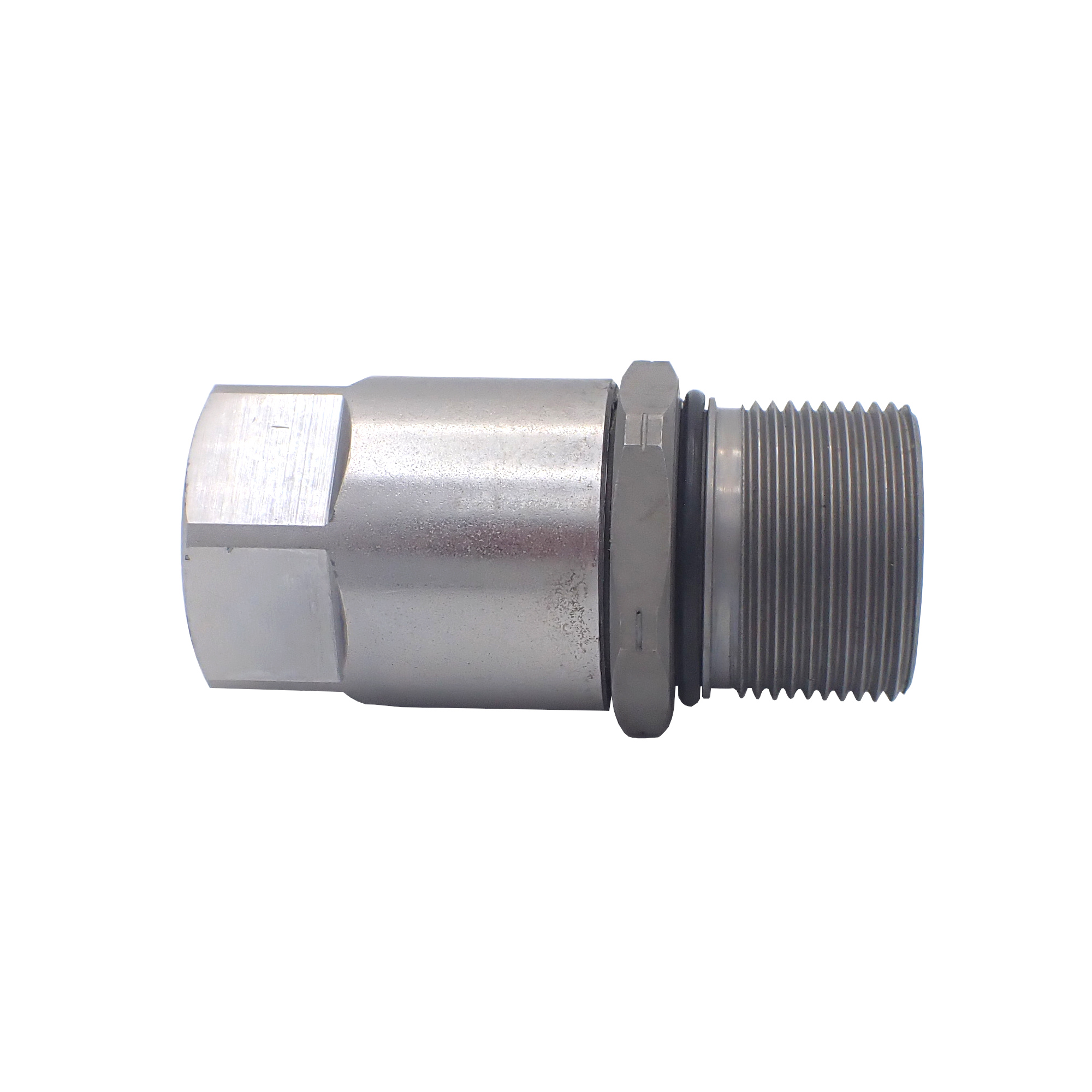 Conexión Manguito Parker BSP 1/2'' X 3/8'' X 19'' Hembra - Acoplamiento Hidráulico Curvo 135º
